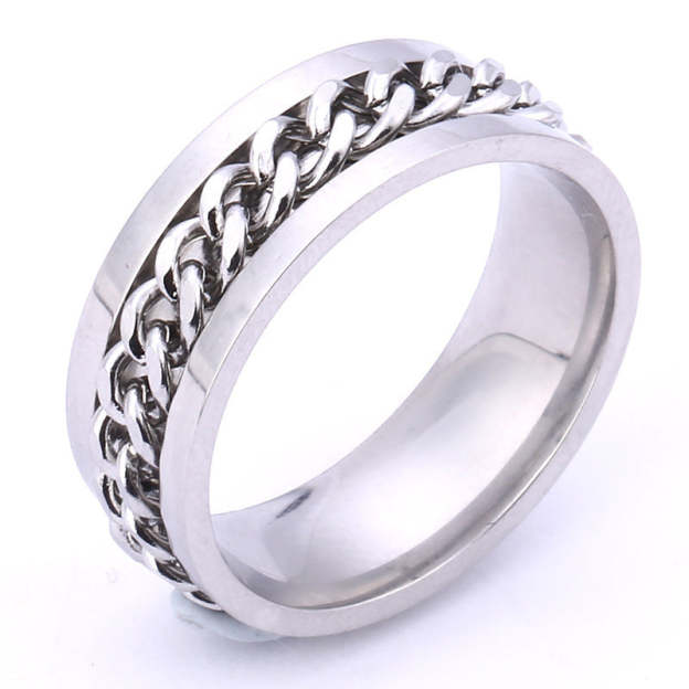 For Son - Drive Away Your Anxiety Chain Fidget Ring