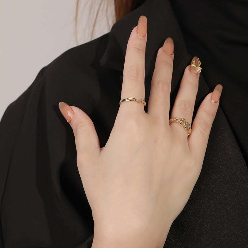 Twine Vine Simple Stackable Ring