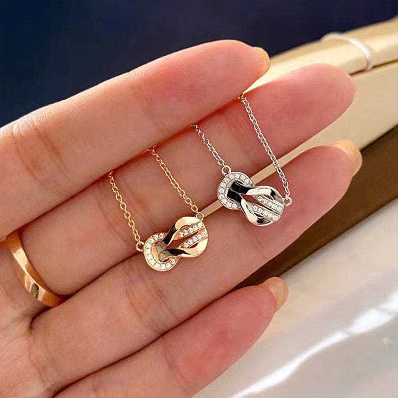 For Friend- S925 Not Sisters By Blood But Sisters By Heart Kont Necklace