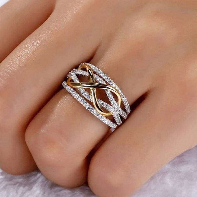 Infinite Love Unbreakable Bond Infinity Ring