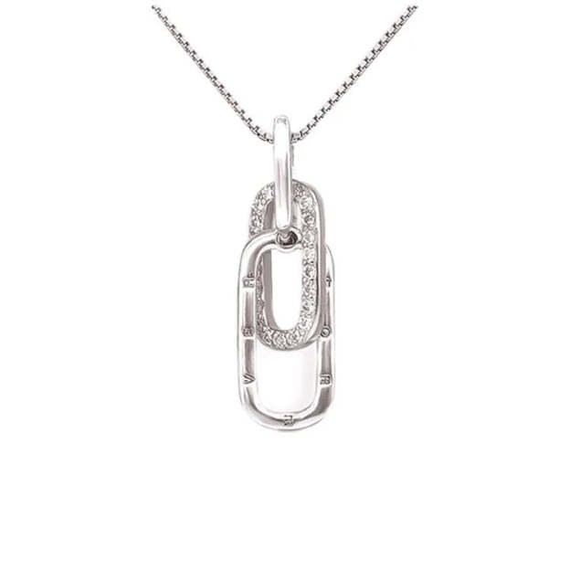 For Daughter - S925 We Are Forever Linked Together Circle Necklace