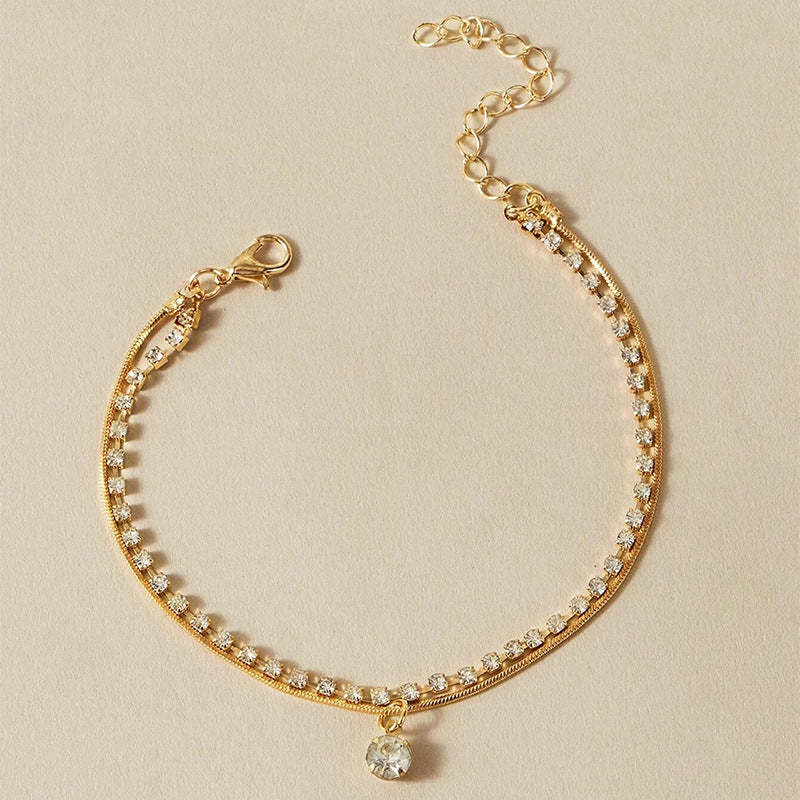 Simple Layer Anklet