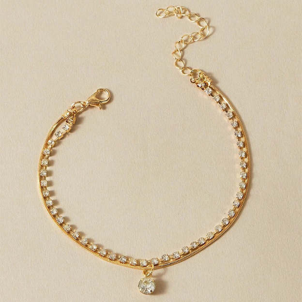 Simple Layer Anklet