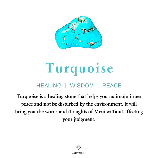 S925 Teardrop Turquoise Ring