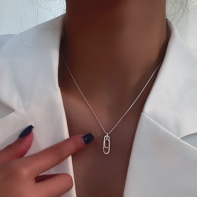 S925 Aunt Niece Forever Together Necklace