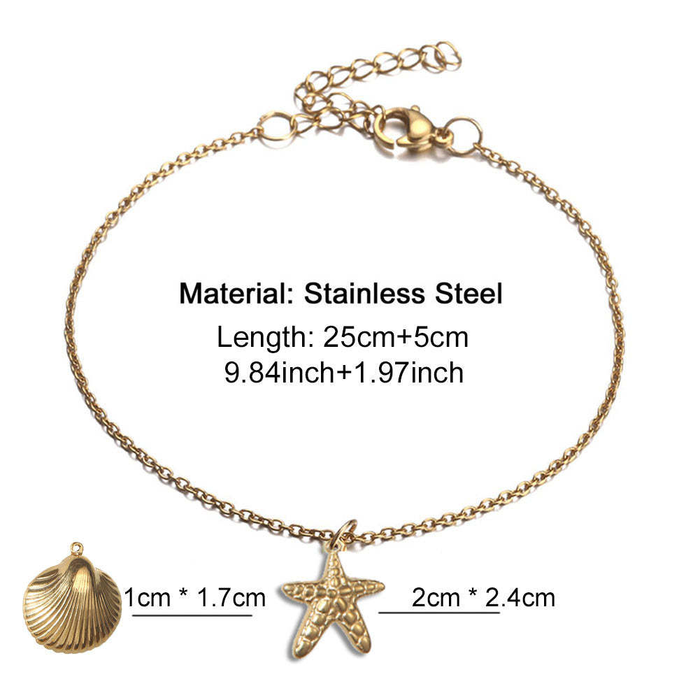 Starfish/Shell Anklet