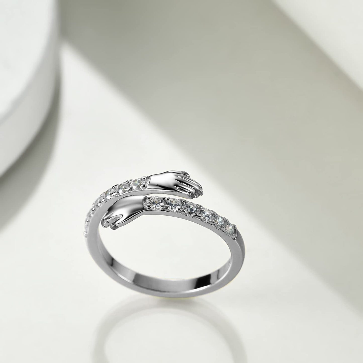 For Granddaughter - Filled It with My Love and Light Hug Ring