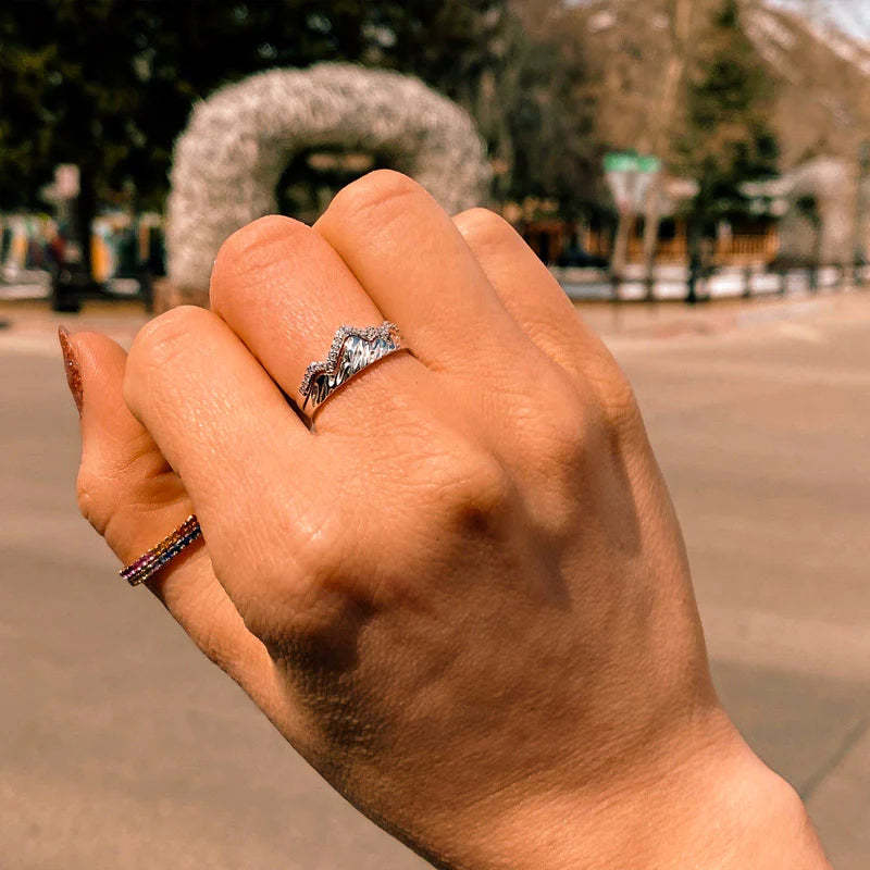 S925 Life May Not Get Easier but You Always Get Stronger Ring