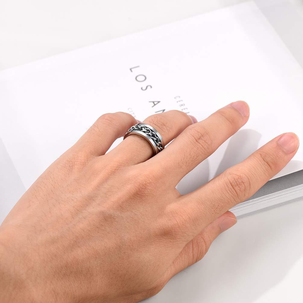 For Son - Drive Away Your Anxiety Chain Fidget Ring