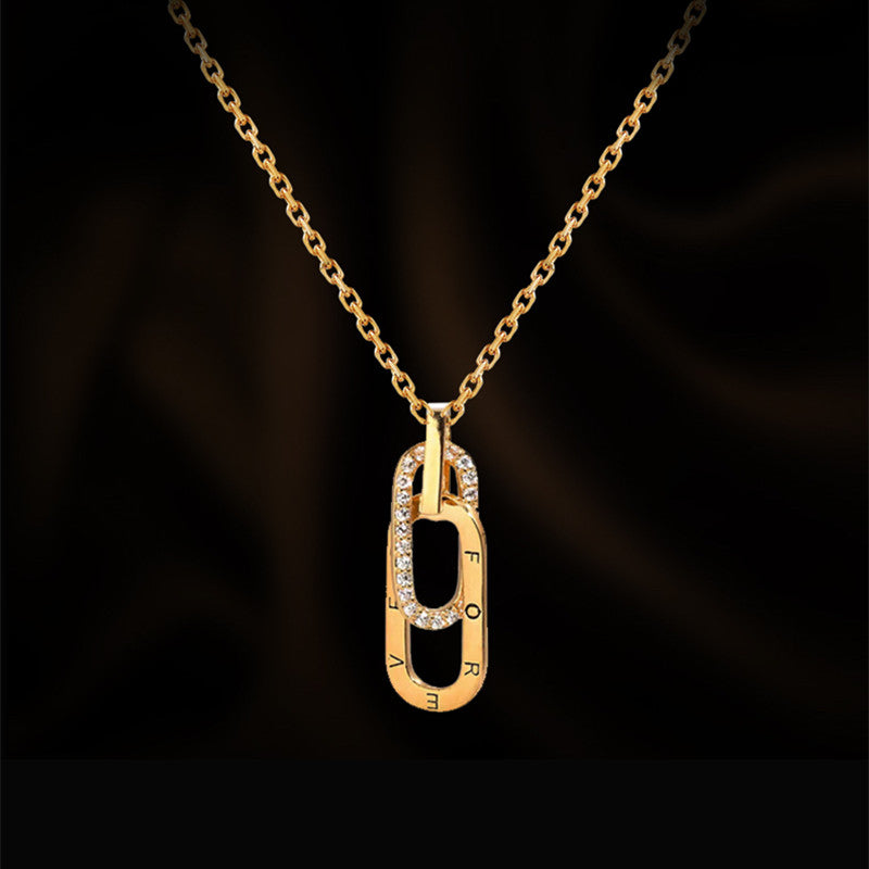 For Granddaughter - S925 You will be one of the most Beautiful Chapters Circle Necklace