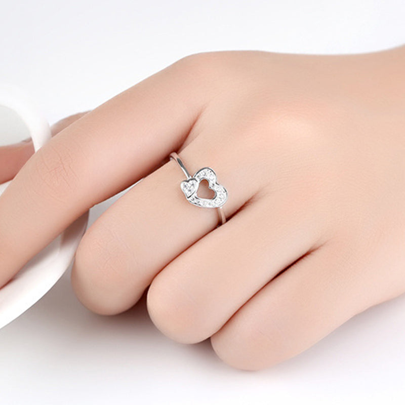 Connected Heart Ring – 37Jewelry