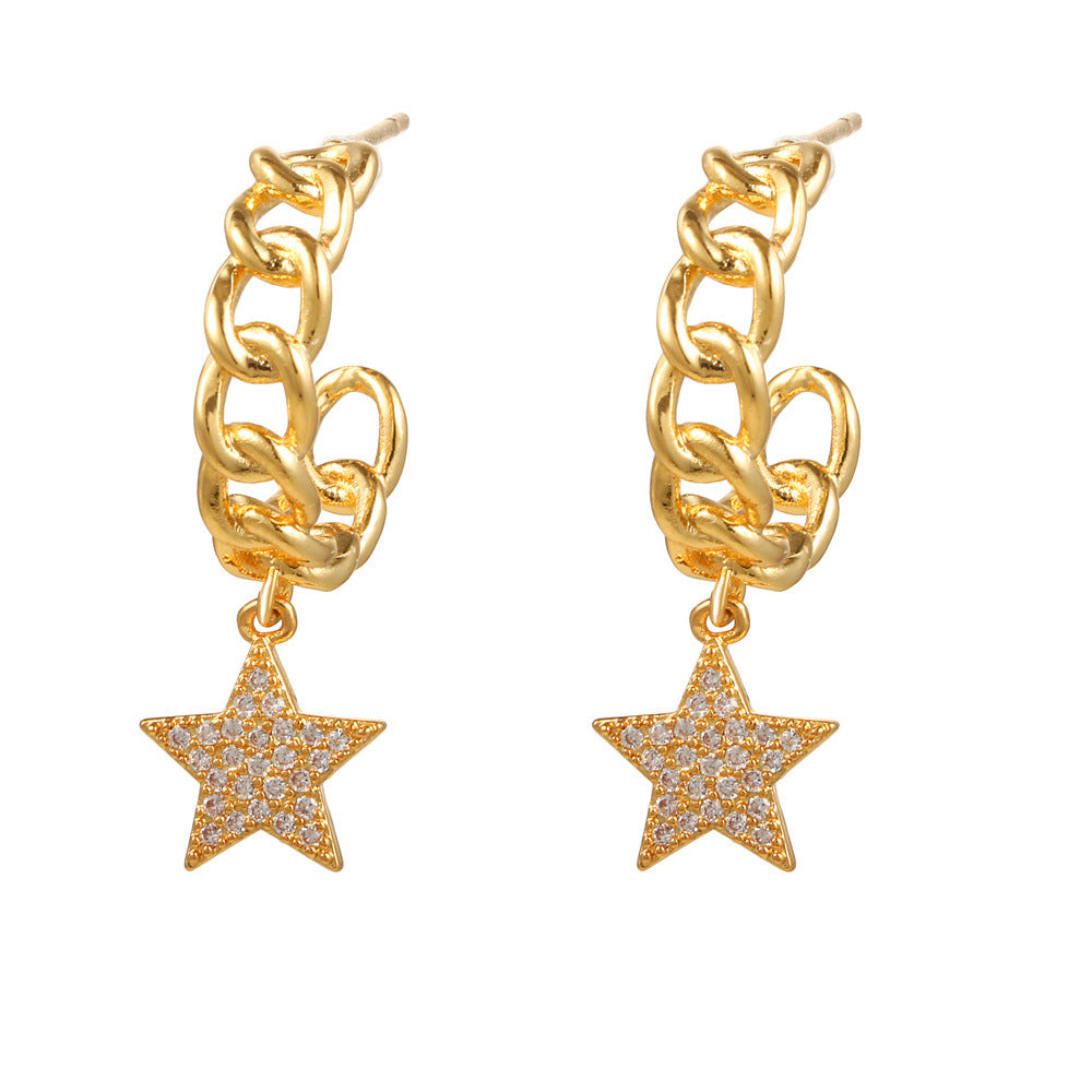 Stars Stack Earrings