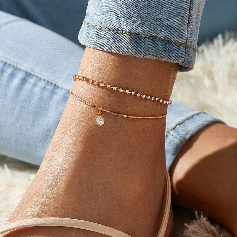 Simple Layer Anklet