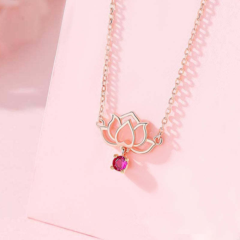 Hallow Lotus Necklace