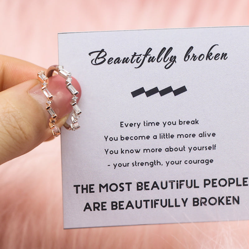 For Self - Beautifully Broken Ring