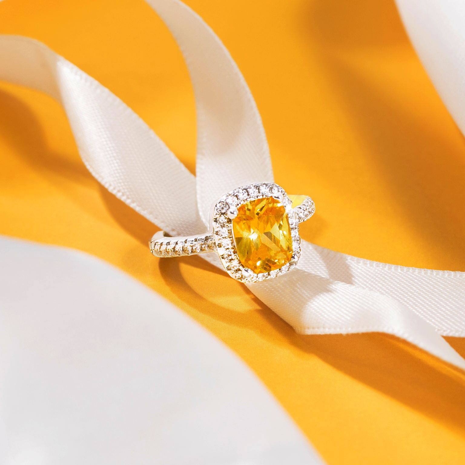 Plush Diamond Ring