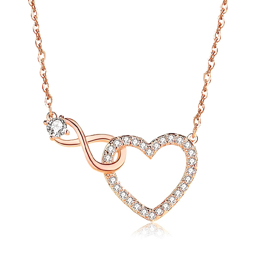 For Daughter - S925 I Love You Until Infinity Runs Out Necklace