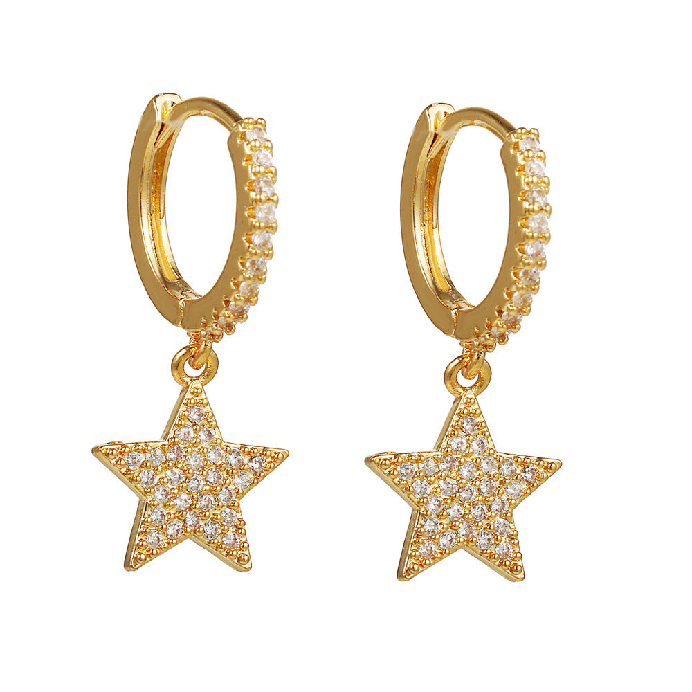 Stars Stack Earrings