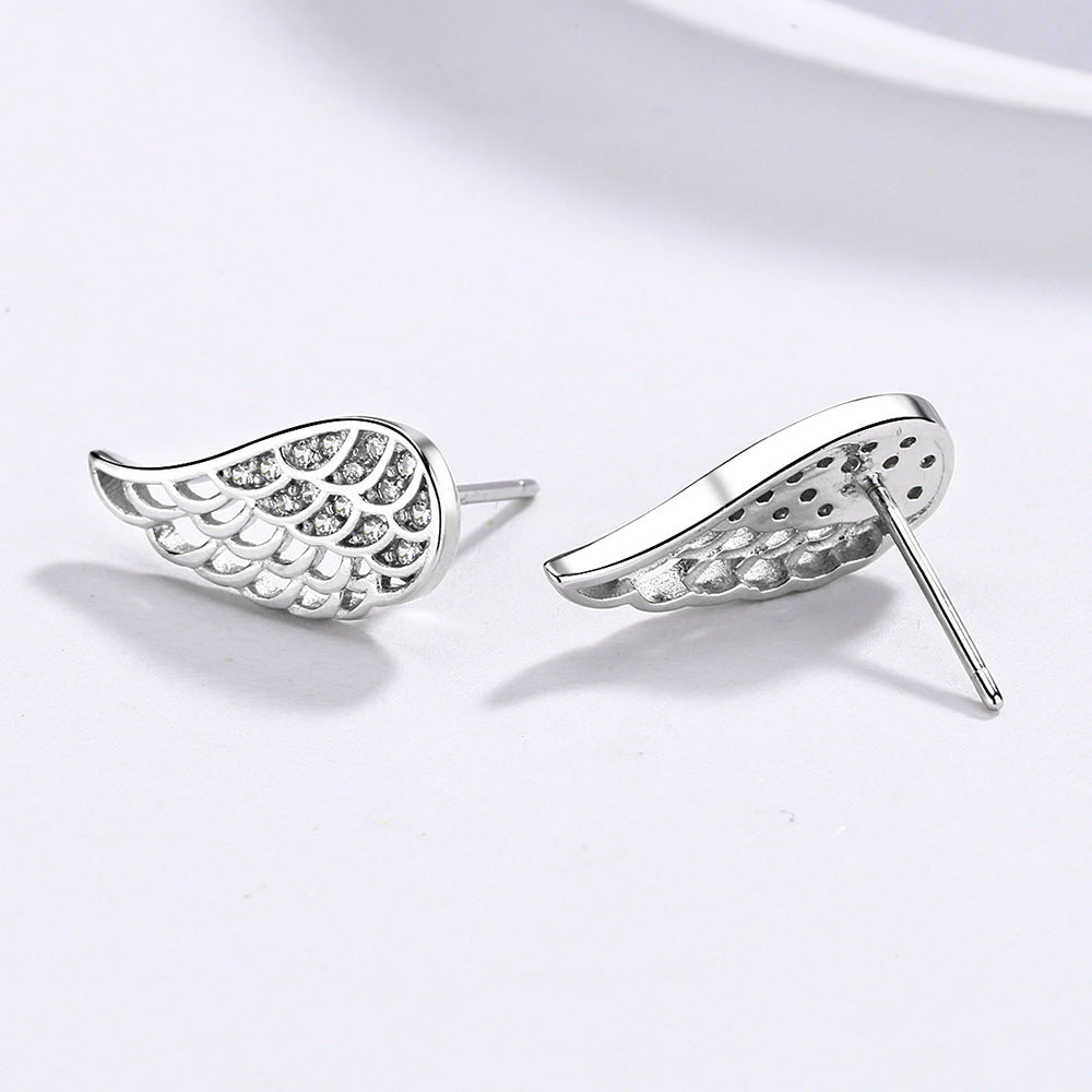 S925 Angel's Wing Earrings