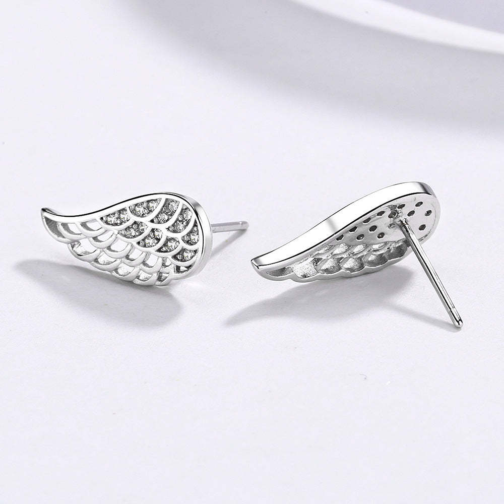 S925 Angel's Wing Earrings