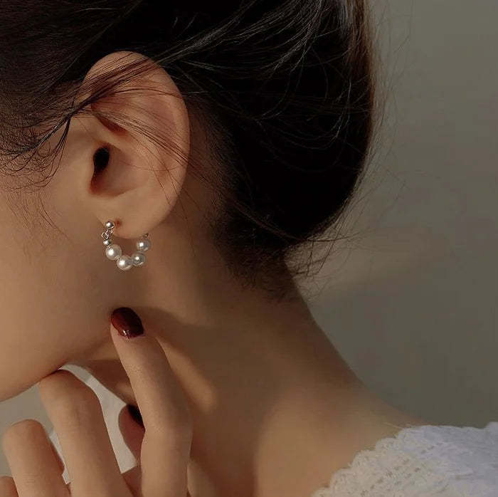 Elegant Pearl Earrings