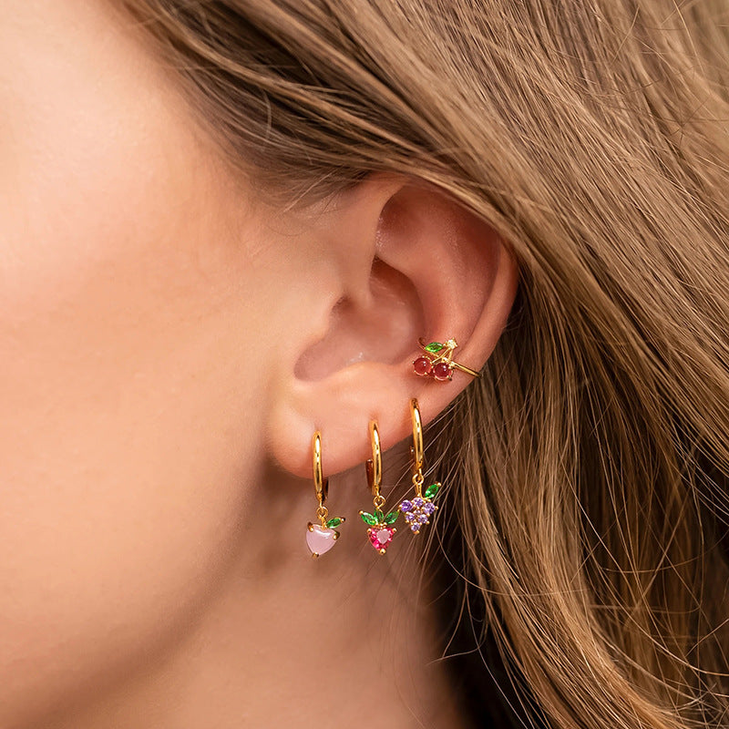 Fruit Stack Summer Earrings