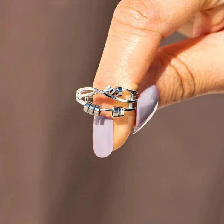 For Daughter - Drive Away Your Anxiety Beads Fidget Ring