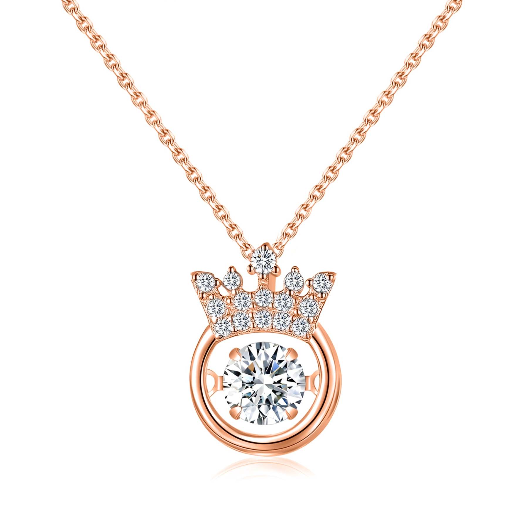 Crown Dancing Necklace