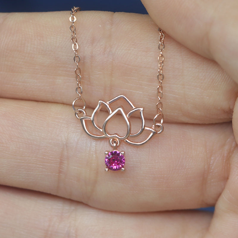 Hallow Lotus Necklace