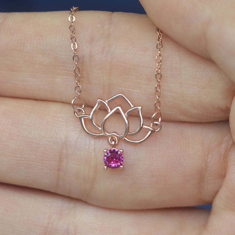 Hallow Lotus Necklace