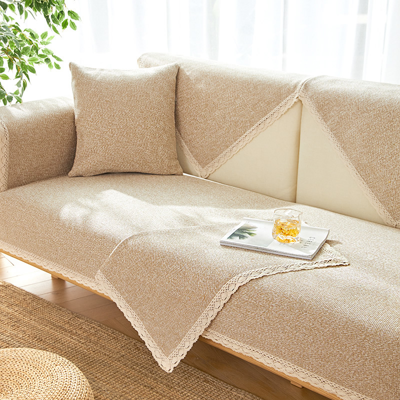 linen sofa cover