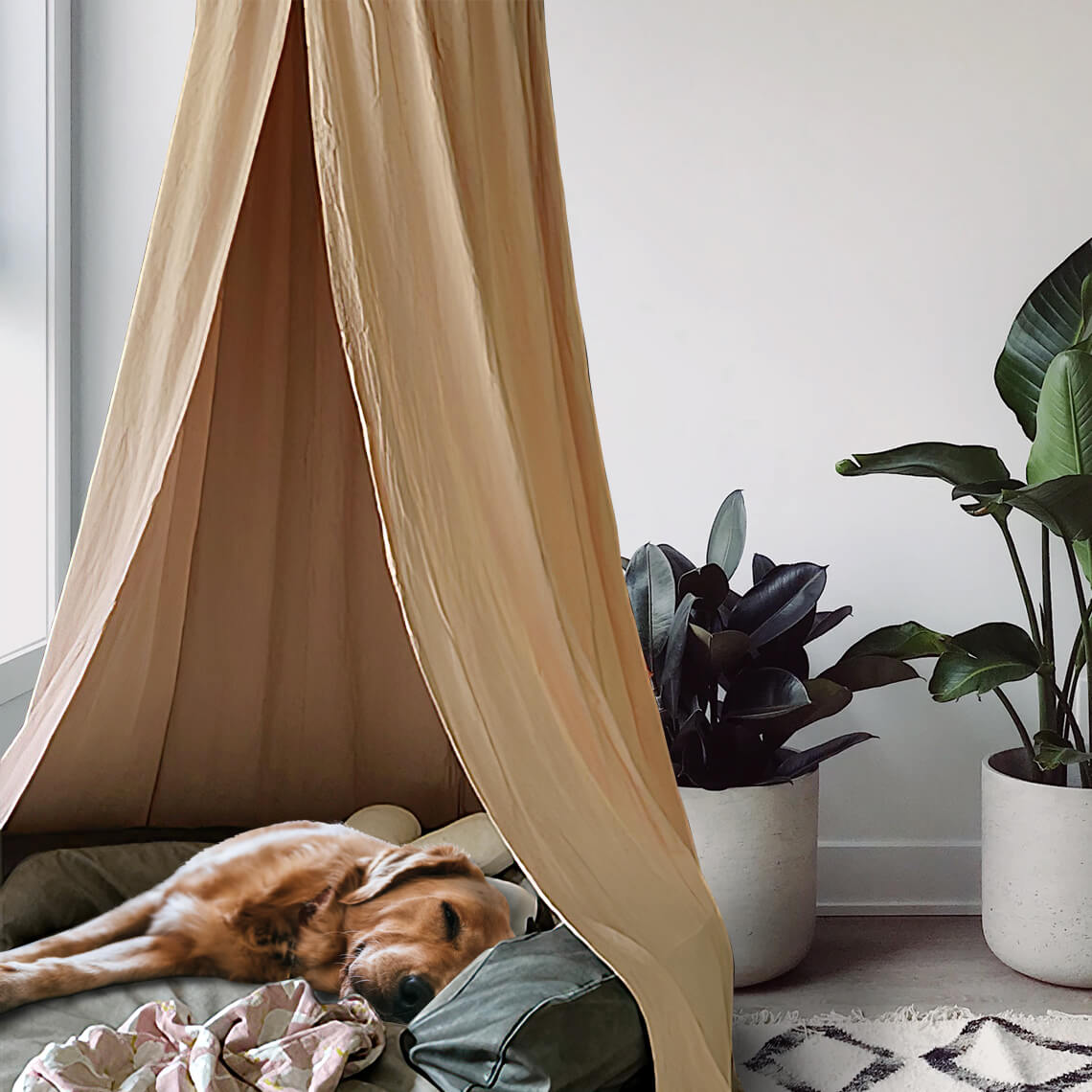Soft Cosy Dog Tent Dog Teepee