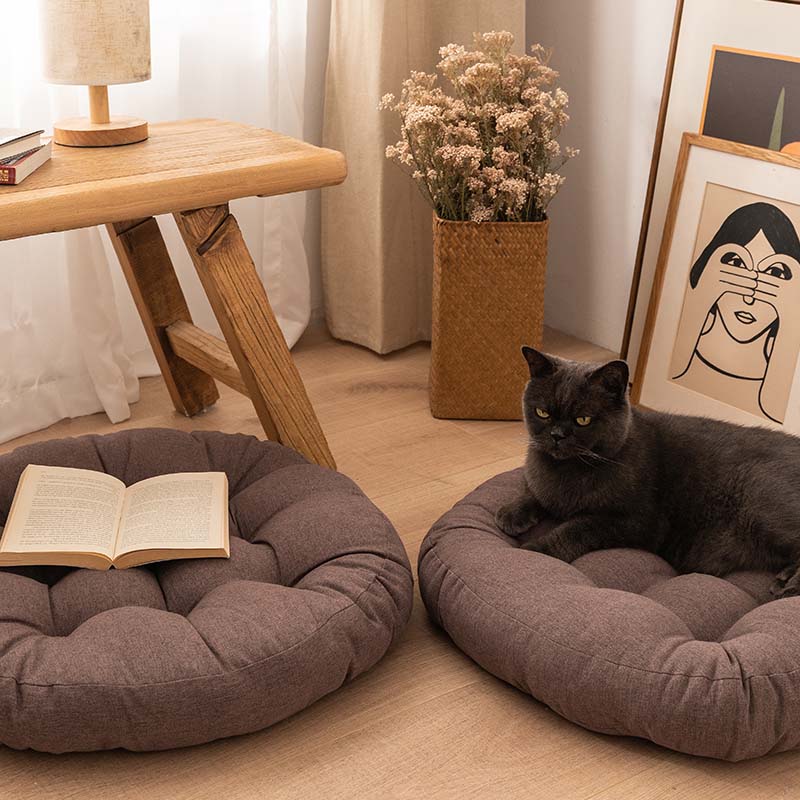 Tatami Cotton Cat Bet Seat Pad