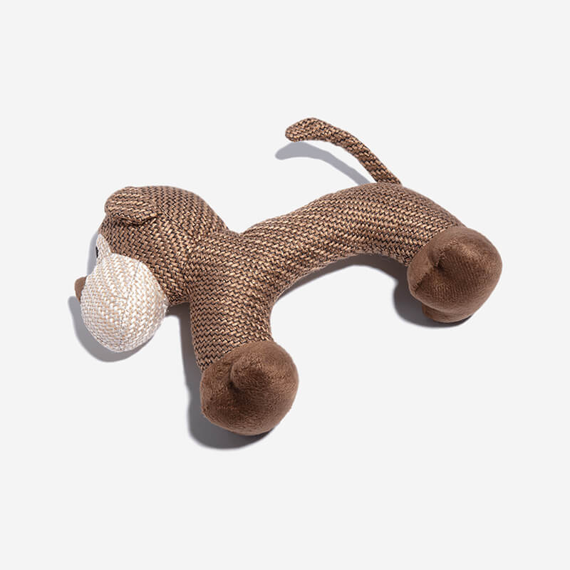 Pet Dog Toys Corgi Cute Butt Shaped Plush Toy Squeaky Dog Toy, Stuffed  Plush Puppy Dog Chew Toy For Small Medium Dogs
