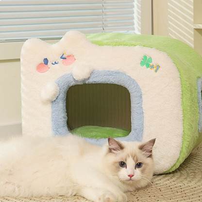 Adorable Spring Vitality Cat House