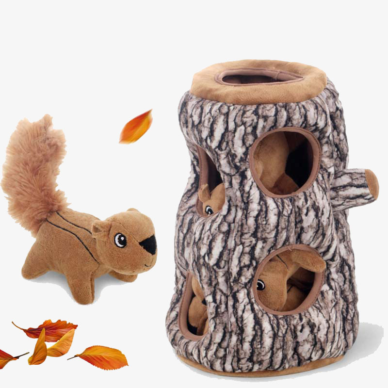 Squirrels Enrichment Dog & Cat Toy