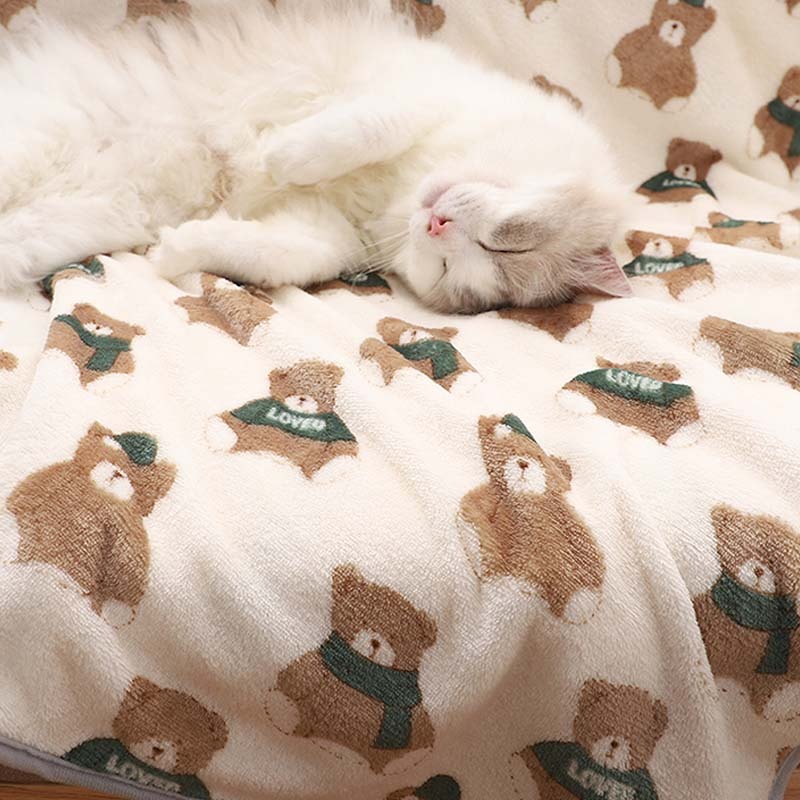 Super Soft Pet Blanket Cat Kneading Blanket