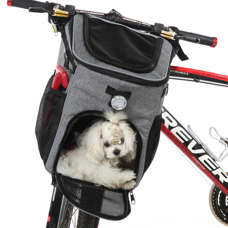 Multifunctional Bike Carrier Backpack for Pet