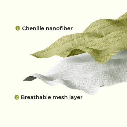 Chenille Wheat Ear Printed Breathable Non-slip Sofa Cover