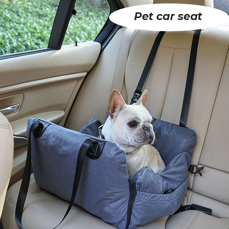 Multifunctional Portable Pet Carrier Airbag Travelling Dog Car Seat Bed