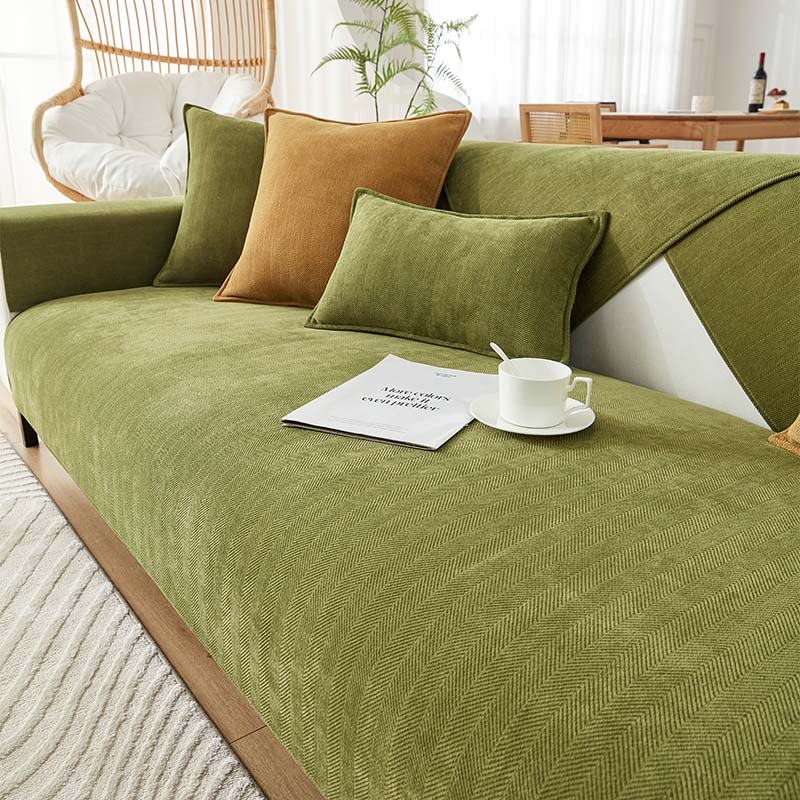 Herringbone Chenille Fabric Sofa Er