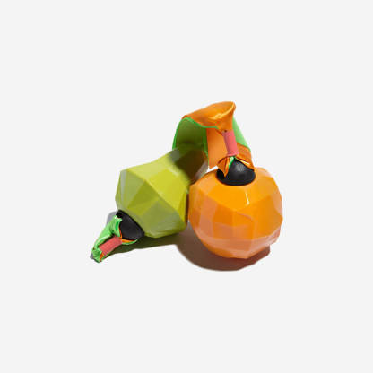 Squeaky Fruit Shaped Snack Toy