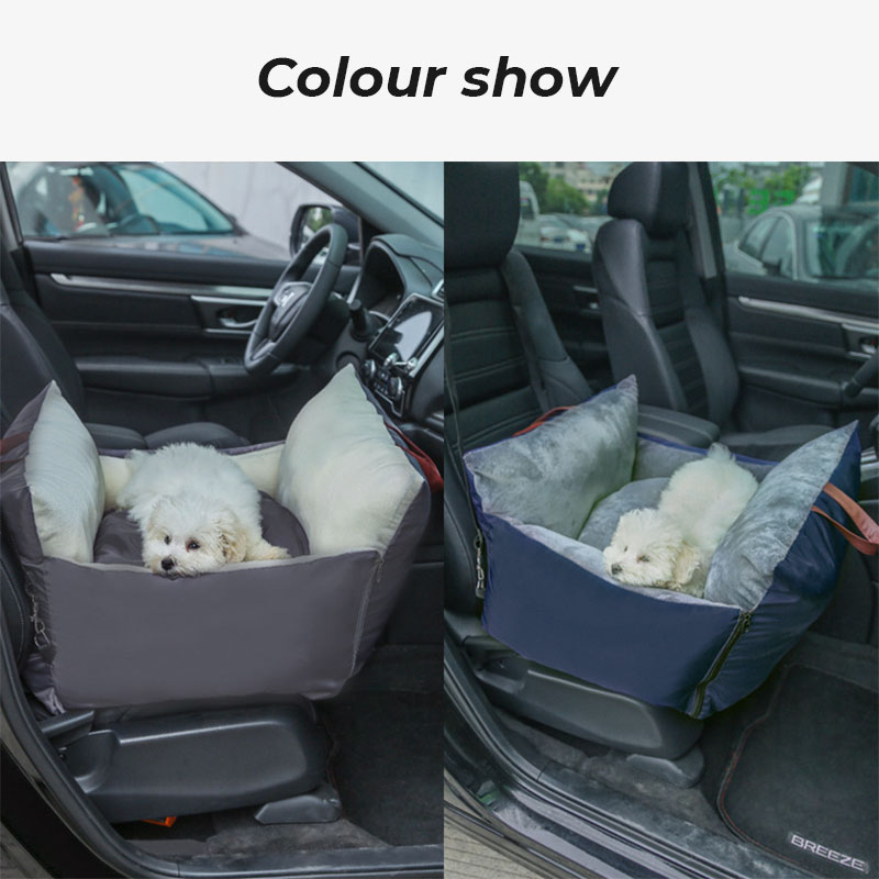 Lit de transport de voiture de voyage Double face pour animaux de  compagnie, siège de voiture étanche pour chien