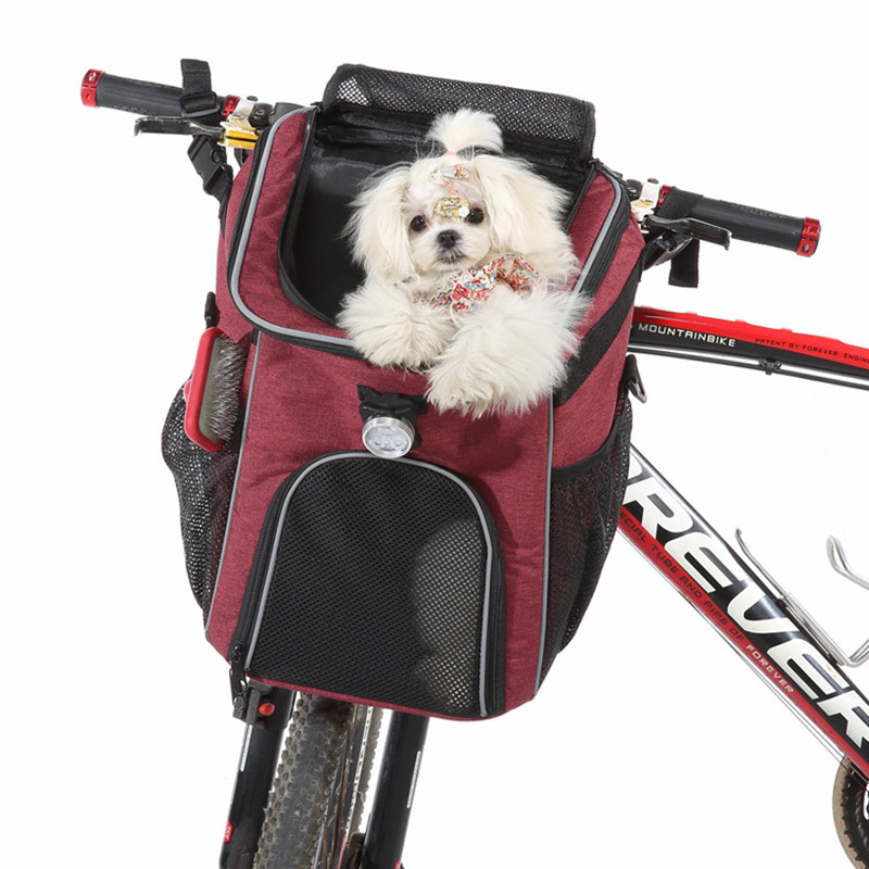 Multifunctional Bike Carrier Backpack for Pet