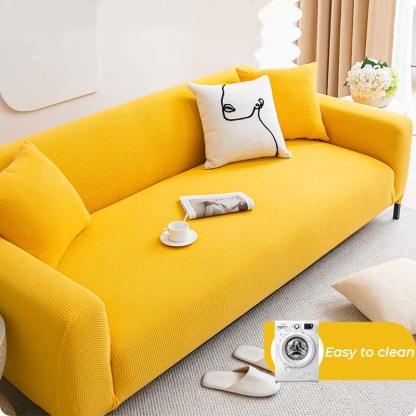 Soft Fleece Full-wrapped Furniture Protector Sofa Cover