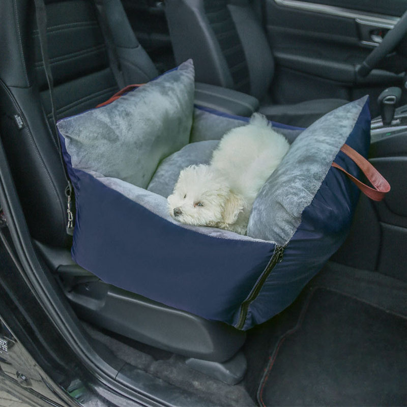 Double-sided Pet Travel Car Carrier Bed Waterproof Dog Car Seat