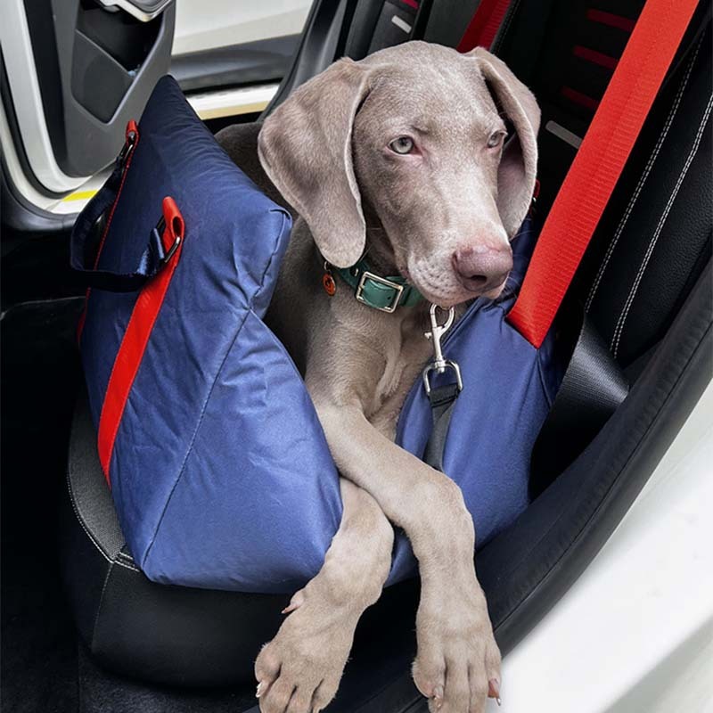 Oxford Fabric Pet Front Car Seat Removable Dog Car Seat Bed