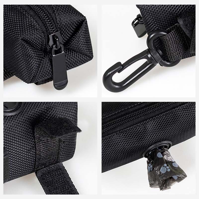 Portable Oxford Fabric Dog Walking Bag Dog Waste Bag Dispenser