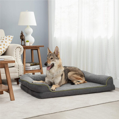 Memory foam dog outlet sofa