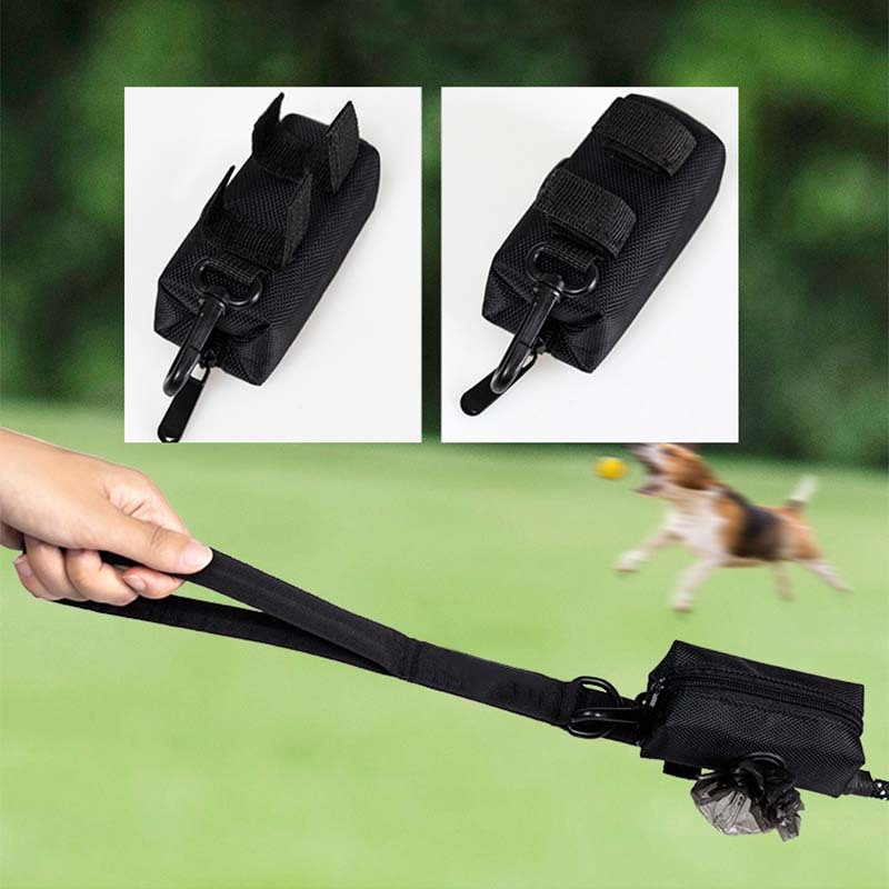 Portable Oxford Fabric Dog Walking Bag Dog Waste Bag Dispenser